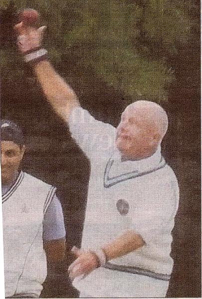 Scott Millar.jpg - Scott Miller trying to bowl a maiden over.